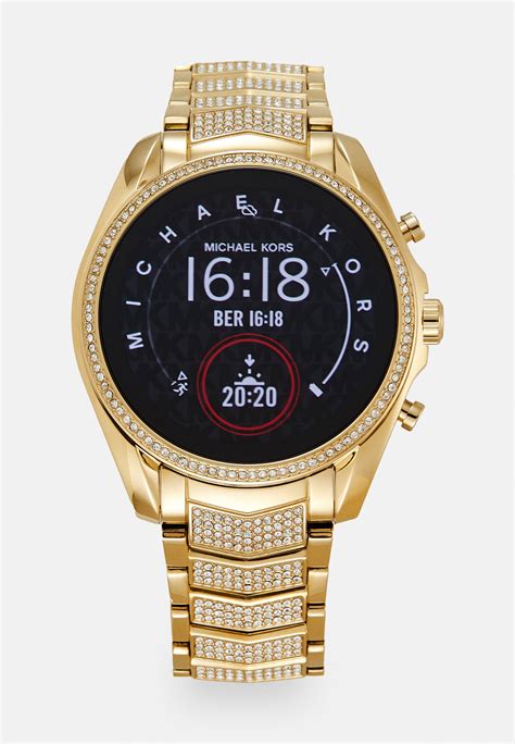 michael kors acces mkt5002|Michael Kors Access Crystal Bradshaw Gold.